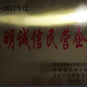 文明誠信民營企業(yè)